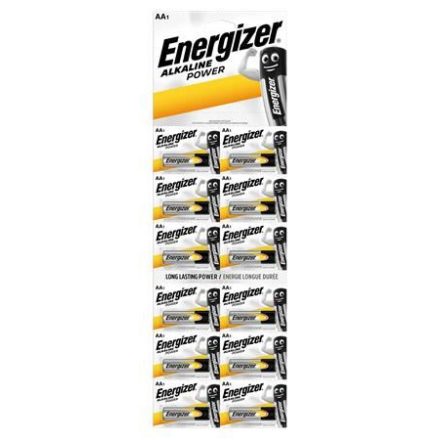 Energizer Alkaline Power Kartella AA ceruza elem 12 db egyesével téphető (NZAP6A08)