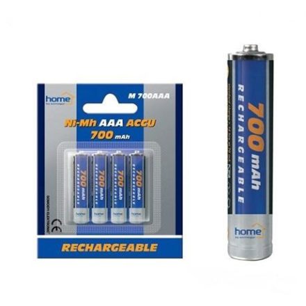 Somogyi akkumulátor AA 700mAh Ni-Mh 4db/bliszter (M 700AAA)