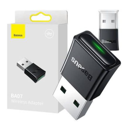Baseus BA07 USB-A Adapter fekete (ZJBA010001)