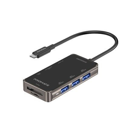 Promate USB-C 8in1 HUB (PRIMEHUB-MINI)