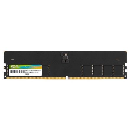 32GB 4800MHz DDR5 RAM SILICON POWER desktop memória CL40 (SP032GBLVU480F02)