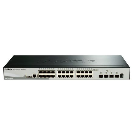 D-Link 28 portos menedzselhető Gigabit Switch 10G SFP+ (DGS-1510-28X/E)