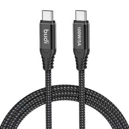 Budi USB-C - USB-C kábel 3m 100W fekete (220TT30)