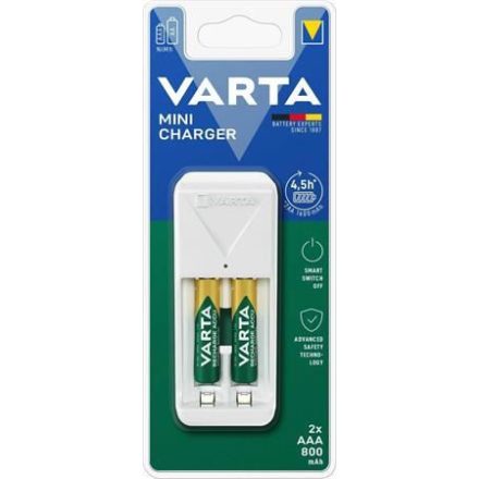 Varta Mini Elemtöltő AA/AAA 2x800 mAh (57656201421)