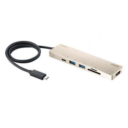 ATEN USB-C Multiport Mini Dock notebook dokkoló (UH3239)