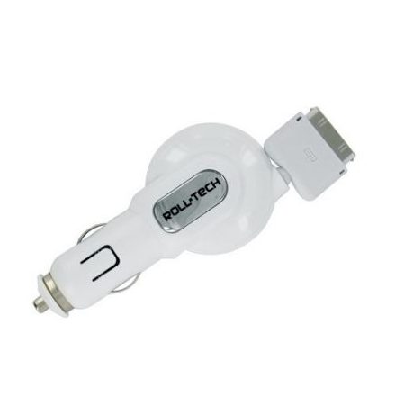 Lampa Roll-Tech iPhone/iPad 30-pin szivargyújtós töltő1000mA 12/24V (0138995)