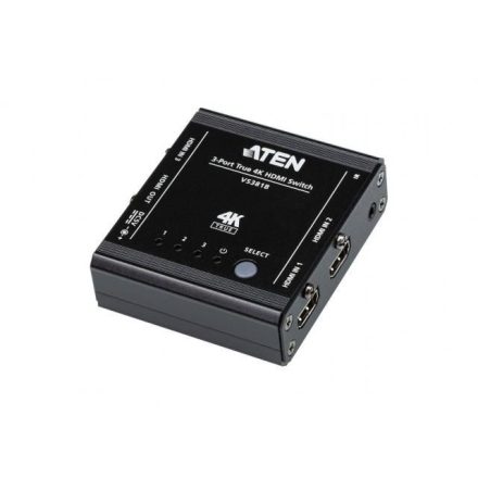 Aten 3 portos True 4K HDMI Switch (VS381B)