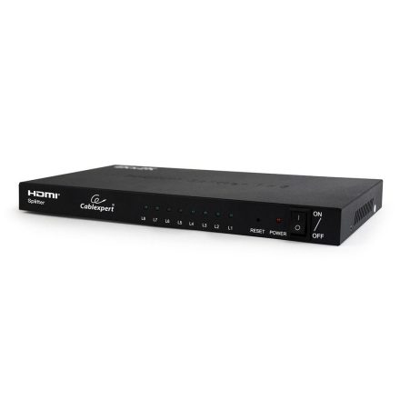 Gembird HDMI Splitter 8 portos fekete (DSP-8PH4-03)