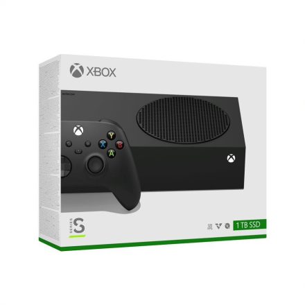 Microsoft Xbox Series S 1TB játékkonzol szénfekete (XXU-00010)