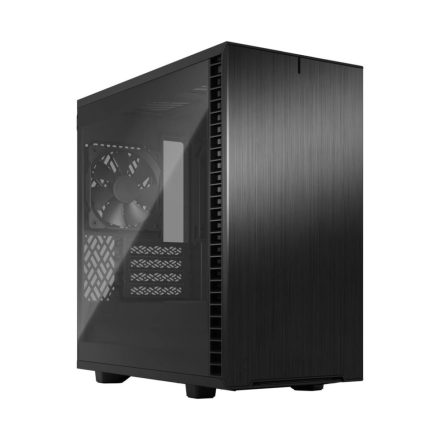 Fractal Design Define 7 Mini Black TG Light Tint táp nélküli ablakos ház fekete (FD-C-DEF7M-02)