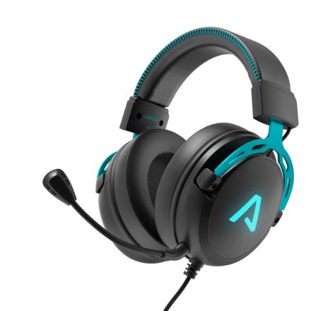 LAMAX Heroes Defender1 gaming headset fekete-kék (LMXHDE1)