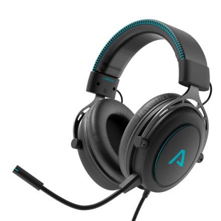 LAMAX Heroes General1 gaming headset fekete-kék (LMXHGE1)