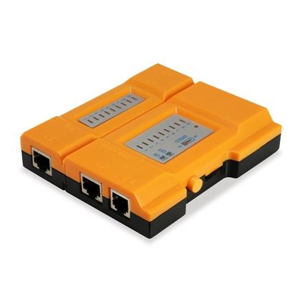 Equip Kábelteszter (Távirányító, USB, RJ11/RJ12/RJ45) (129967)