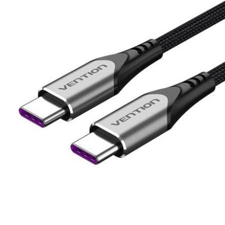 Vention USB-C - USB-C kábel 5A 1m fekete (TAEHF)