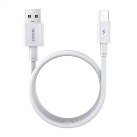 Remax Marlik USB-A - USB-C kábel 5A 1m fehér (RC-175a)