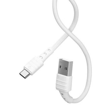 Remax Zeron USB-A - USB-C kábel 2.4A 1m fehér (RC-179a white)