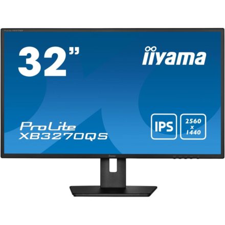32" iiyama ProLite XB3270QS-B5 LCD monitor fekete