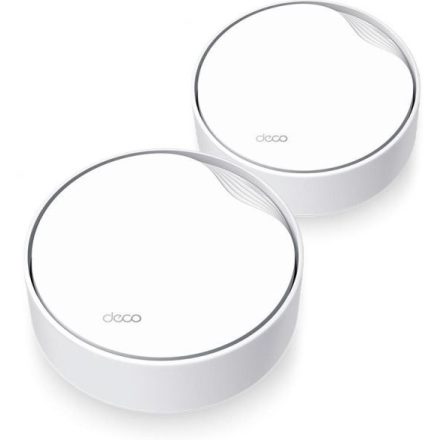 TP-LINK Deco X50-PoE (2P) AX3000 Otthoni Mesh Wi-Fi 6 rendszer PoE-val (2-pack) (DecoX50-PoE(2P))