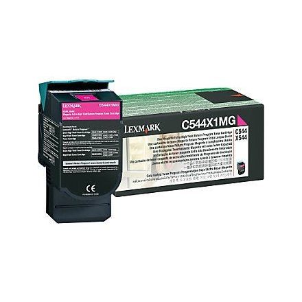 Lexmark C544X1MG Magenta Toner