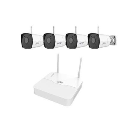 Uniview 4 csatornás NVR + 4 db Wi-Fi IP kamera (KIT/NVR301-04LS3-W/4*IPC2122LB-AF28WK-G)