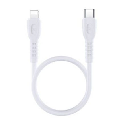 Remax Ledy USB-C - Lightning kábel 20W 30cm fehér (RC-C022 white C-L)