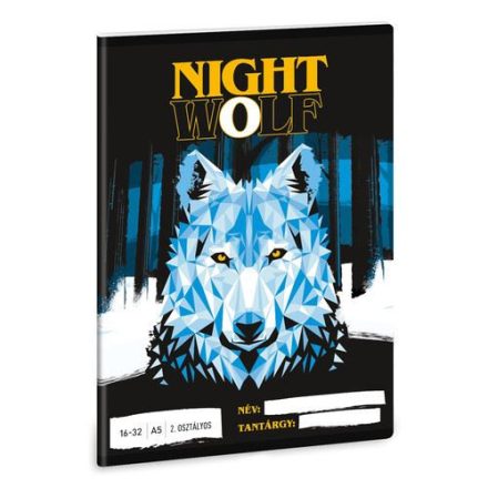 Ars Una Nightwolf A/5 2. osztályos füzet 16-32 (53592576)