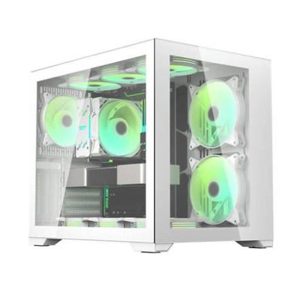 Darkflash C305 ATX számítógépház fehér