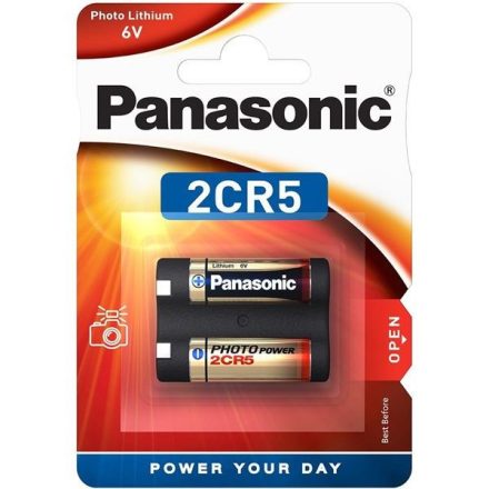 Panasonic 2CR-5L/1BP 2CR5 fotóelem 1db (2CR5M)