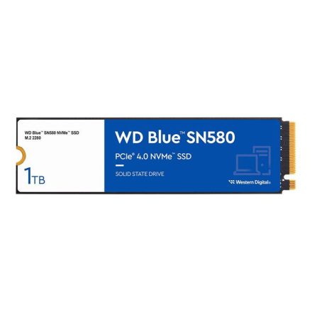 1TB WD Blue SN580 M.2 NVMe SSD meghajtó (WDS100T3B0E)