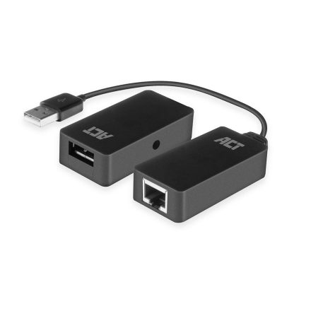 ACT RJ45 USB 2.0 hosszabbító fekete (AC6063)