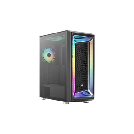 Aerocool Interstellar-G-BK-v1 táp nélküli ablakos ház fekete (ACCM-PB30053.11)