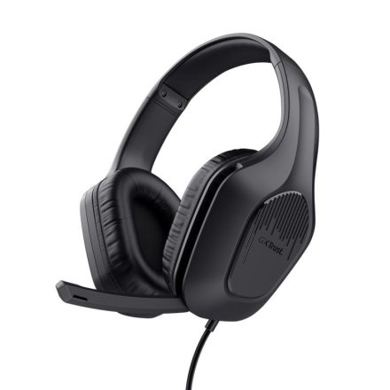 Trust GXT 415 Zirox gaming headset fekete (24990)