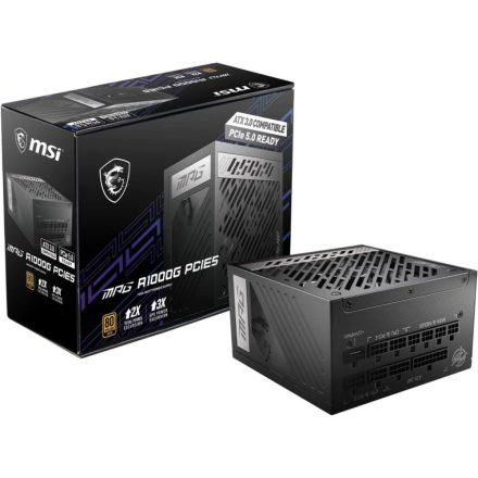 MSI MPG A1000G PCIE5 1000W moduláris tápegység