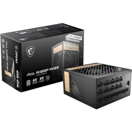 MSI MEG Ai1300P PCIE5 1300W moduláris tápegység