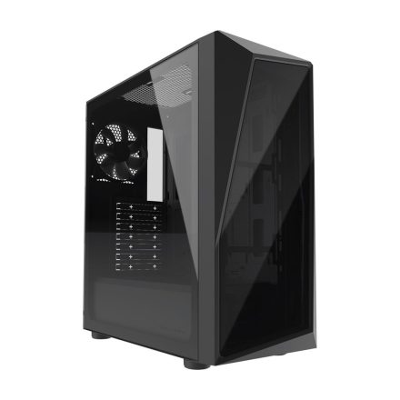 Cooler Master CMP 520L táp nélküli ablakos ház 1db ventilátorral fekete (CP520-KGNN-S03)