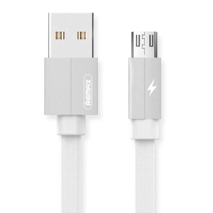 Remax Kerolla USB-A - MicroUSB kábel 2.4A 1m fehér (RC-094m 1M White)