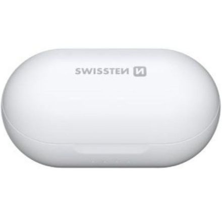 Swissten: Stonebuds TWS bluetooth fülhallgató fehér (54100100)