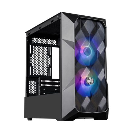 Cooler Master TD300 Mesh táp nélküli MicroATX ház fekete (TD300-KGNN-S00)