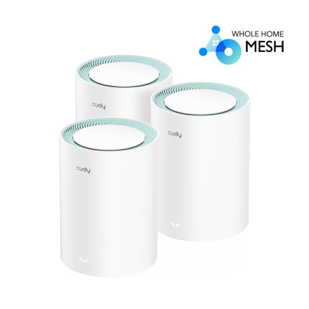 Cudy AC1200 Whole Home Mesh WiFi rendszer (3db/csomag) (M1300 3-pack)