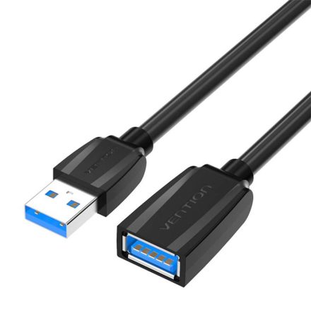 Vention USB 3.0 hosszabító kábel 3m fekete (VAS-A45-B300)