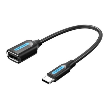 Vention USB-C – USB-A adapter 0.15m fekete (CCSBB)