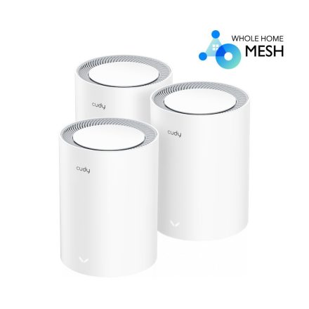 Cudy AX1800 Whole Home Mesh WiFi rendszer (3db/csomag) (M1800 3-pack)