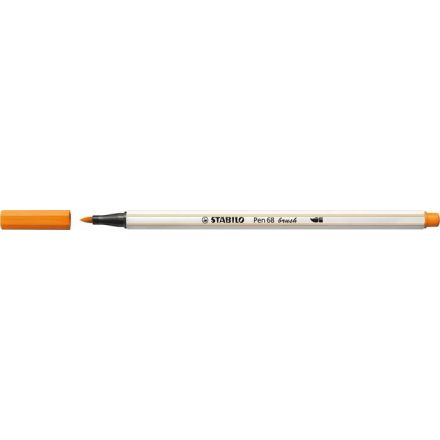 STABILO Pen 68 brush prémium ecsetfilc rugalmas heggyel narancssárga (568/54)