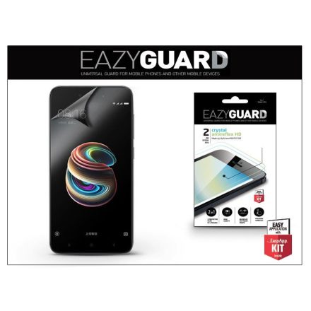 EazyGuard Xiaomi Redmi 5A Prime képernyővédő fólia 2db (Crystal/Antireflex HD) (LA-1275)