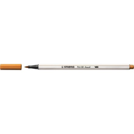 STABILO Pen 68 brush prémium ecsetfilc rugalmas heggyel okkersárga (568/89)