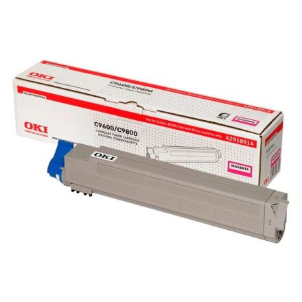 OKI 42918914 bíborvörös toner