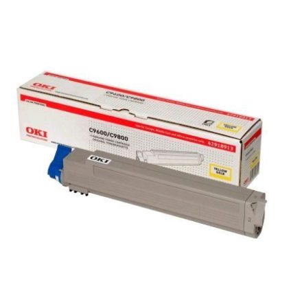 OKI 42918913 sárga toner