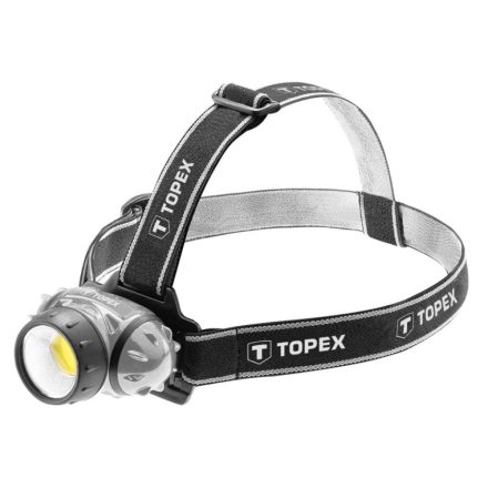 Topex Fejlámpa 3W LED COB, elemes 3AAA (94W391)