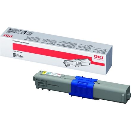 OKI 44469704 sárga toner