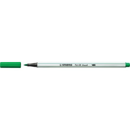 STABILO Pen 68 brush prémium ecsetfilc rugalmas heggyel zöld (568/36)